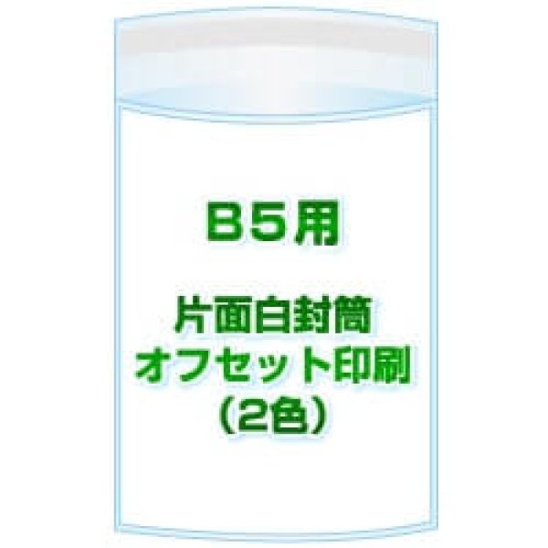 画像1: B5用 / 195x270＋40 オフセット印刷(2色) 3,000枚 (1)